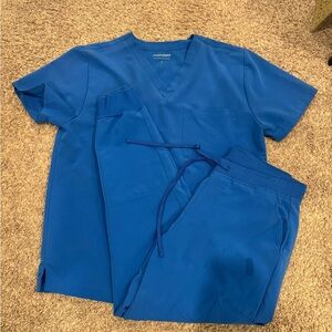 Men’s Mandala Jogger Scrub Set Medium